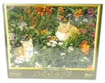 Cat Puzzle 1,000 Pieces 'color Spots' Jigsaw By Sueellen Ross Factory Sealed Box. Fixed Price $34.00.