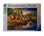 Ravensburger 1500 Piece Puzzle "wild Horses". Fixed Price $21.63.