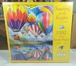 Soaring With Eagles Art By Lori Schory 1000 Piece Jigsaw Puzzle From Sunsout. Fixed Price $22.98.
