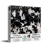 Sunsout Study In Black And White 1000 Pc Jigsaw Puzzle. Fixed Price $19.99.