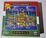 Dowdle Folk Art Jigsaw Puzzle; Santa's Workshop 500 Pieces *sealed*. Fixed Price $10.99.