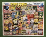 Popcorn - White Mountain Puzzle 550 (thicker Pieces). Fixed Price $27.00.