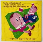 Antique Vintage 1940S Cardboard Picture Puzzle Humpty Dumpty Childrens Walzer. Fixed Price $7.06.