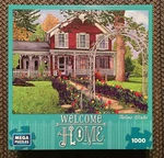 Mega Puzzles, Welcome Home,springtime Springville,ky,thelma WINTER,1000 Pc.. Fixed Price $21.95.