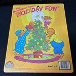 1988 Berenstain Bears Holiday Fun Christmas Puzzle Random House. Fixed Price $22.99.