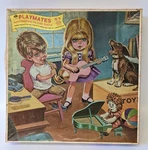 Rare Vintage Jaymar The Playmates 'big Eye' Jam Session Jigsaw Puzzle Incomplete. Fixed Price $30.00.