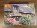 Vtg Puzzle World 500 Pc. Jigsaw Thatched Cottage 18 X14 Scenic 1999. Fixed Price $12.74.