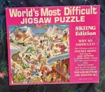 World's Most Difficult Puzzle 529 Pcs By Buffalo Games Skiing Edition *sealed*. Fixed Price $33.98.