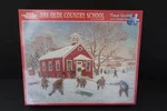 White Mountain The Olde Country School Lee Stroncek 1000 Piece Puzzle New 8025. Fixed Price $45.95.