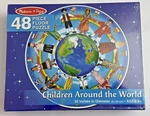 Melissa & Doug Children Of The World Circular Floor Puzzle 48 Pcs Giant. Fixed Price $19.99.