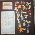 1965 Cadaco Figments Cluster Puzzle No. 2 In The Jumble-fits Series Complete. Fixed Price $44.87.