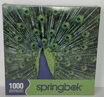 Springbok Jigsaw Puzzle Eyes Of Color Peacock 1000 Piece Factory Sealed. Fixed Price $17.98.