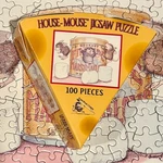 Vintage Ceaco House Mouse Jigsaw Puzzle Marshmallows 100 Pcs Complete. Fixed Price $22.00.