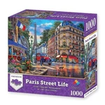 Majestic Brand Jigsaw Puzzle; Paris Street Life; 1000 Pcs. Fixed Price $9.95.