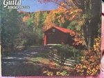 Whitman Guild 1000 Pc Puzzle Autumn Passage 21 1/2" X 27 New Free Ship. Fixed Price $21.95.