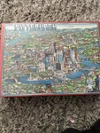 Vintage Pittsburgh Jigsaw Puzzle 504 Tripl-thick Pcs 1988 Buffalo Games Sealed. Fixed Price $18.99.