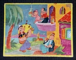1960'S Popeye Serenade Jaymar #2764-29 Frame Tray Puzzle Vg 4.0 Olive Oil Whimpy. Fixed Price $15.25.