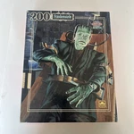 New Sealed Golden Frankenstein 200 Piece Jigsaw Puzzle 5240A. Fixed Price $10.49.