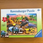 New! Sealed Ravensburger Puzzle Construction Crowd 60 Piece Ages 4+ Nib. Fixed Price $8.00.