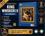 Micro Puzzle King Whiskers Ii Cat 150PC Mini Art New Sealed $0 Shipping. Fixed Price $17.99.
