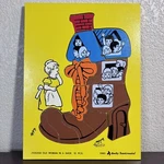 Vintage Judy Instructo Wooden Puzzle Old Woman Shoe 12 Pcs J106008. Fixed Price $11.99.
