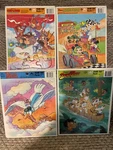 Disney Golden Frame- Tray Puzzles Vintage Mickey, Donald, Chip Lot Of 4. Fixed Price $20.00.