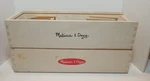 Melissa & Doug Wooden Puzzles Letters Numbers Crates Read. Fixed Price $20.00.
