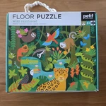 Petit Collage Floor Puzzle, Wild Rainforest, 24-PIECES Large Puzz... Fas. Fixed Price $6.99.