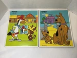 Playskool 1980 Scooby Doo Wood Puzzle & Quick Draw Mcgraw- 15 Pieces Made In Usa. Fixed Price $19.95.