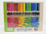 Springbok 500 Piece Puzzle Pencil Pushers - Sealed New Box. Fixed Price $9.95.