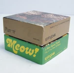 2 Vtg Springbok Mini Puzzles Purr Baby Cheetahs, Meow Tiger Cub 70+ Pc Complete. Fixed Price $10.40.