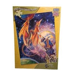 Magic Myles Pinkney Jigsaw Puzzle 550 Pc Masterpieces Wizard & Dragon Fantasy. Fixed Price $16.99.