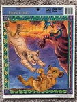 Disney The Lion King Collectible Vintage Frame-tray Puzzle Ages 3-7. Fixed Price $30.00.