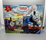 Ravensburger Thomas & Friends At The Airport 24 Pc. Floor Puzzle. Fixed Price $12.00.