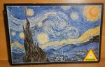 Piatnik Vincent Van Gogh Starry Night 1000 Pc Puzzle, 540363, Excellent. Fixed Price $12.99.
