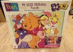 Winnie The Pooh Friends My Size 3FT Disney Giant 46PC Puzzle Vintage 1998 Mattel. Fixed Price $20.87.