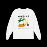 Vtg Kneecap England Get Out Of Ireland White S-5XL Longsleeve Shirt SM067. Fixed Price $30.58.