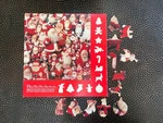 Vtg Springbok Ho 600 Pc "shaped Pieces" Jigsaw Puzzle Christmas, Santas,. Fixed Price $14.99.