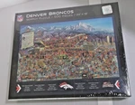 Nfl Denver Broncos Find Joe Journeyman Search Puzzle 24''X 18'' 500PC New. Fixed Price $11.99.