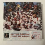 Vtg Springbok Hallmark Critters' Christmas Puzzle Plus Series 500PCS. Fixed Price $9.99.