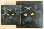 1977 Vintage Springbok Jigsaw Puzzle Black Cat Midnight 500+ Complete Pzl 2068. Fixed Price $19.00.