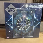 Culturenik Doctor Who Gallifreyan Calendar 20X27 1000 Piece Puzzle Bbc New Oop. Fixed Price $25.00.