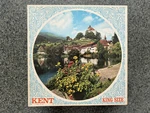 Vtg Kent King Size "village On The Lake (round) Jigsaw Puzzle - 1967 Complete. Fixed Price $19.99.