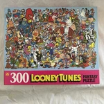 Vtg 1990 Looney Tunes Fantasy Puzzle 300 Pcs Warner Brothers Golden Complete. Fixed Price $40.00.