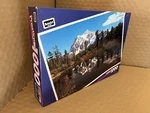 Vintage Roseart Prestige 1000 Piece Jigsaw Puzzle Family Little Lakes Valley, Ca. Fixed Price $14.00.