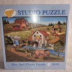 Bob Bates Tinker Business Bits & Pieces 1000 Pc Jigsaw Puzzle (2003) New Sealed. Fixed Price $14.99.