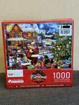New Unopened Brain Tree Christmas Eve 1000 Piece Jigsaw Puzzle 27.5 X 19.7. Fixed Price $15.99.