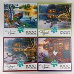 4 Buffalo Games 1000 Pc Jigsaw Puzzles Darrell Bush Reflections/echo/summertime+. Fixed Price $38.79.