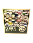 Cobble Hill Collectible Colorful Tea Cups 1000 Piece Jigsaw Puzzle New. Fixed Price $16.99.