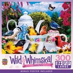 Masterpieces - Wild & Whimsical Garden Party 300 Ez Grip Jigsaw Puzzle. Fixed Price $16.99.